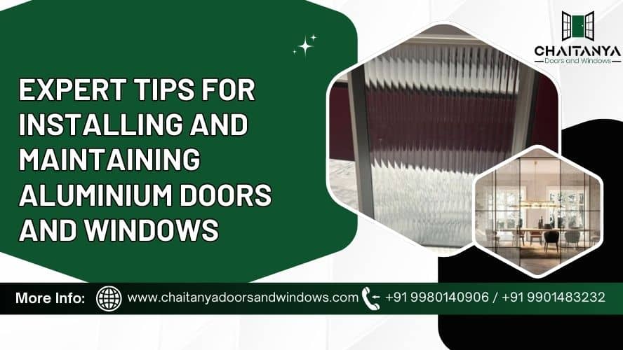 Aluminium Windows & Doors install