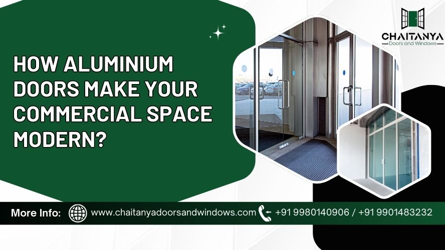 Aluminium doors