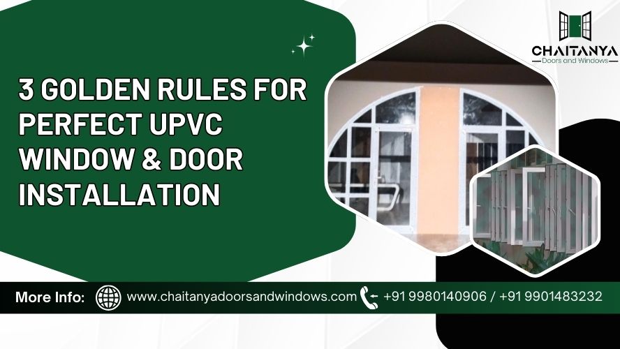 uPVC Windows & Doors installation