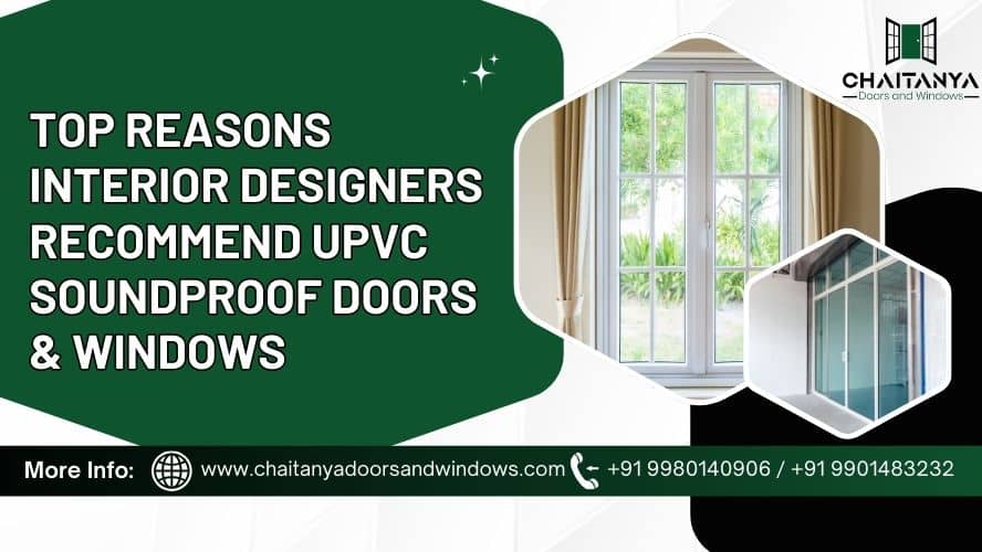 uPVC Soundproof Doors & Windows
